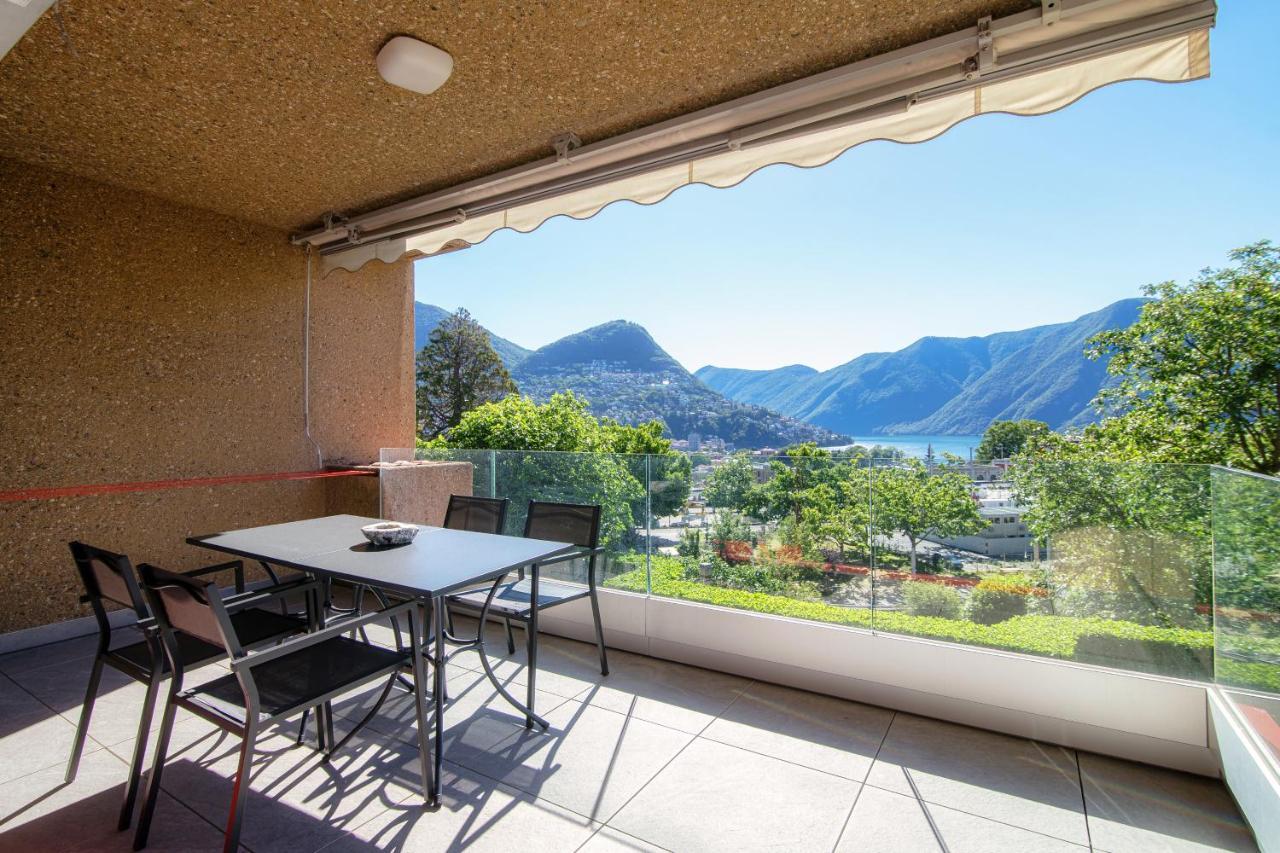 Panoramic Studio By Quokka 360 - Open Space Apartment With Terrace Lugano Kültér fotó
