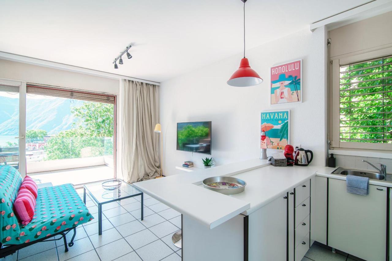 Panoramic Studio By Quokka 360 - Open Space Apartment With Terrace Lugano Kültér fotó