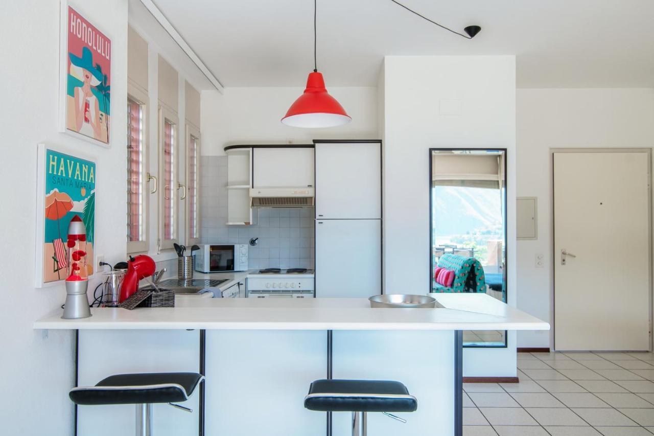 Panoramic Studio By Quokka 360 - Open Space Apartment With Terrace Lugano Kültér fotó